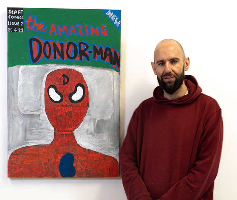 Donorman (2022) and Artist, SLART.