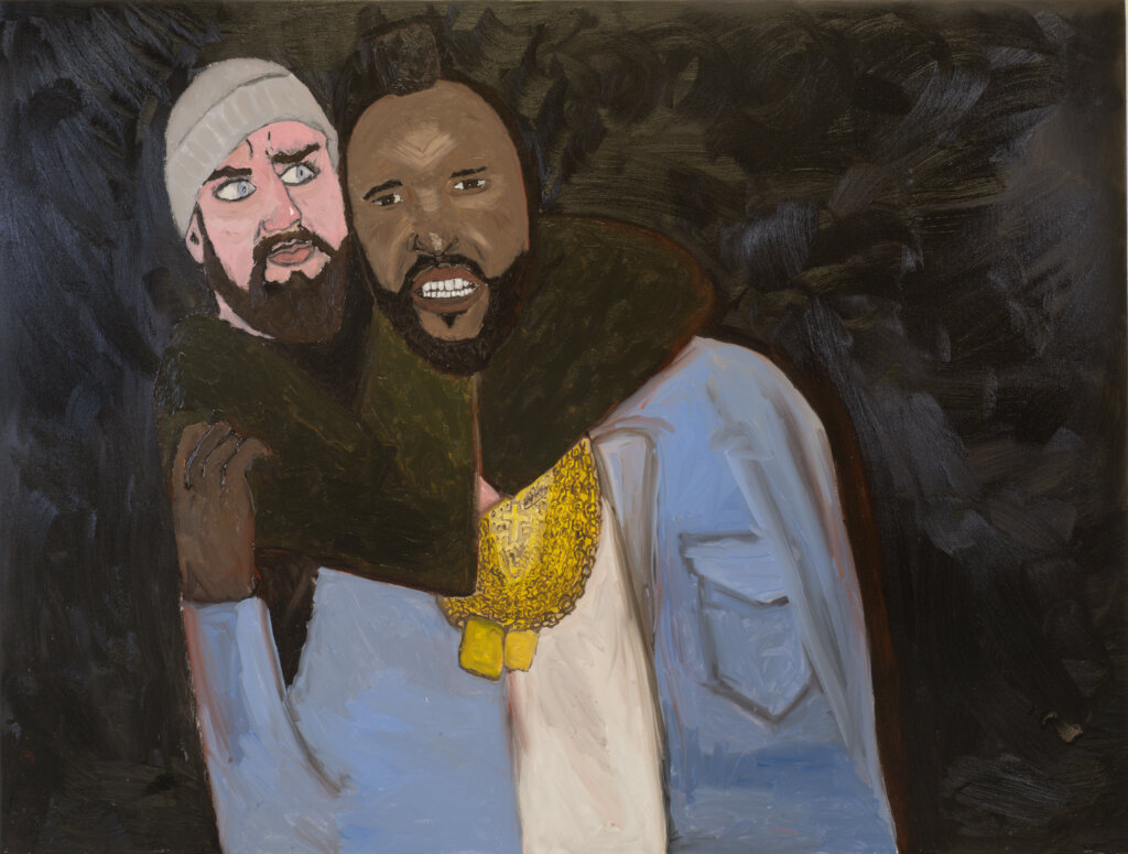 FIGHTING WITH MR.T.